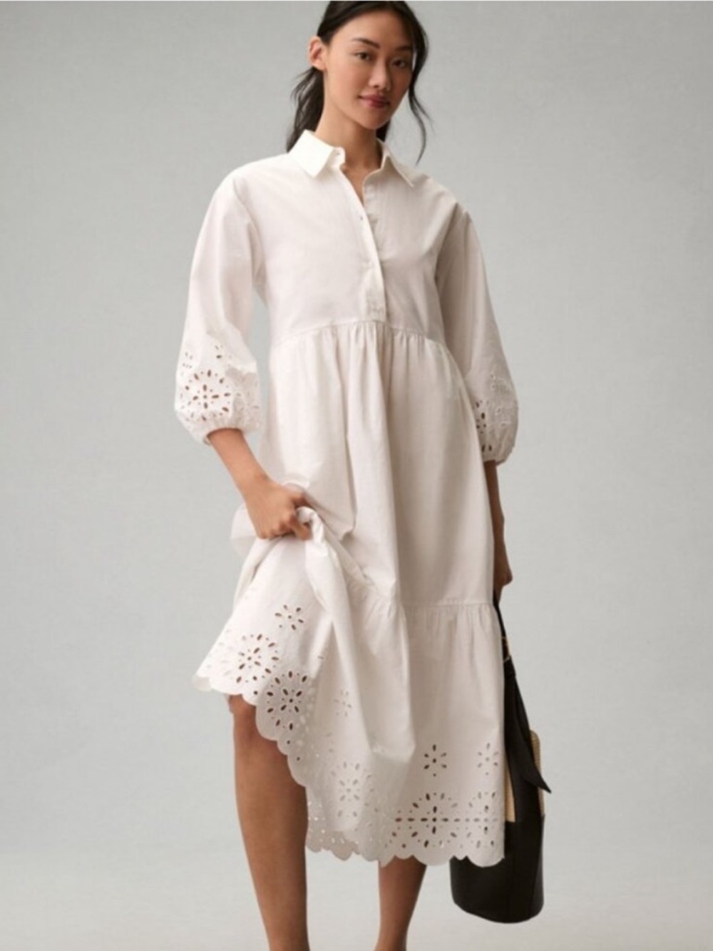 Anthropologie Maeve Bettina Tiered Dress